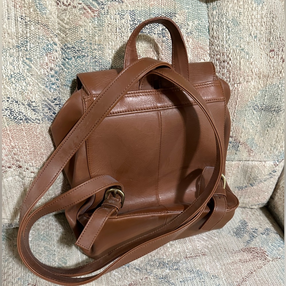 Authentic Leather Nine West Backpack - image 6